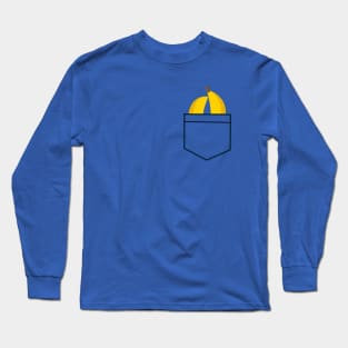 Pocket Banana T-Shirt Design Long Sleeve T-Shirt